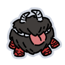 Shadow chester emoji from official Klei Discord server