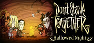 The game image for Don't Starve Together on Steam during the 2018 Hallowed Nights event.