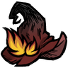 Fiery Witch's Hat Icon