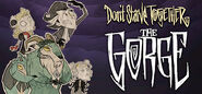 In the game image for Don't Starve Together on Steam during the Gorge event.