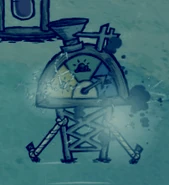 A flooded Rainometer in the Shipwrecked DLC.