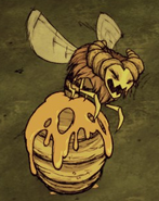 Bee Queen Sleeping