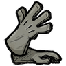 Cumulus Gray Long Gloves Icon