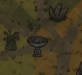 The Moon Dial as seen on the map.