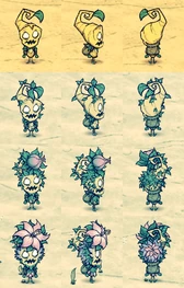 Wormwood wearing a Thatch Pack.