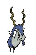 Animation of a Volt Goat taunting.