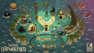 Water Beefalo as seen in the poster for the Home Sea Home update.