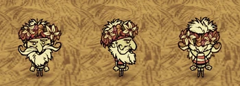 Woodlegs wearing a Garland.