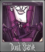 Maxwell's foil Steam Trading Card