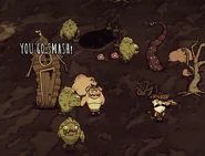 Wolfgang使用独奏乐器让猪人在战斗中协助他。