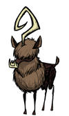 A variant of the horned Deer.