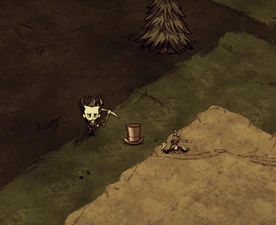 骸骨とシルクハット