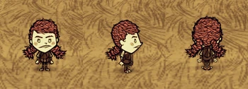 Wigfrid wearing Night Armor.