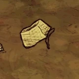 Eine Falle, die von einem Maulwurd ausgelöst wird.