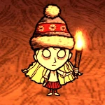 Wendy hält eine Fackel.