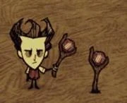 Wilson đang cầm một Trượng Dịch Chuyển.