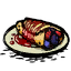 Crêpe de fruits frais