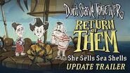 Don't Starve Together Return of Them - She Sells Sea Shells Update Trailer