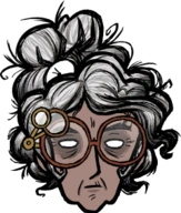 Đầu Wanda tuổi già.