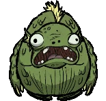 Анимация восседающего на гобелене мэрма