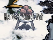 Một Nồi Hầm cùng Thịt Viên trên đó, sẵn sàng để lấy.