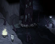 Xúc Tu Nhỏ xuất hiện sau khi tấn công Xúc Tu Lớn.