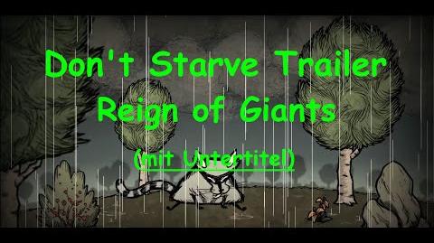 Dont Starve Reign of Giants Trailer - Deutsch