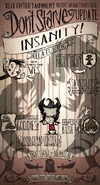 Ужасы на постере обновления "Insanity!"