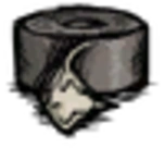 Diện mạo của Băng Vá khi được đặt trên mặt đất.