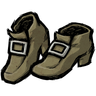 Обувь с пряжкой (Buckled Shoes) Common Раз, два, застегни свою туфлю цвета грязных ботинок.