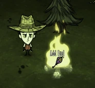 Tuỳ chọn "thêm nhiên liệu" khi đưa lên ngọn lửa.