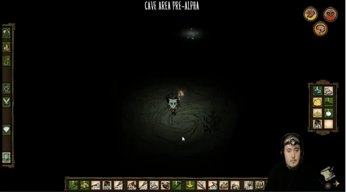 Utilisation de la torche dans les caves