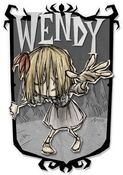 An image of Wendy in her upcoming "creepy" skin found in the game's files.