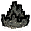 Значок короля крабов на карте