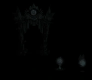 Chìa khoá Mặt trăng phát sáng trong đêm.