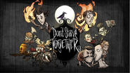 Willow cùng những người sinh tồn khác trong bức ảnh cho Don't Starve Together.