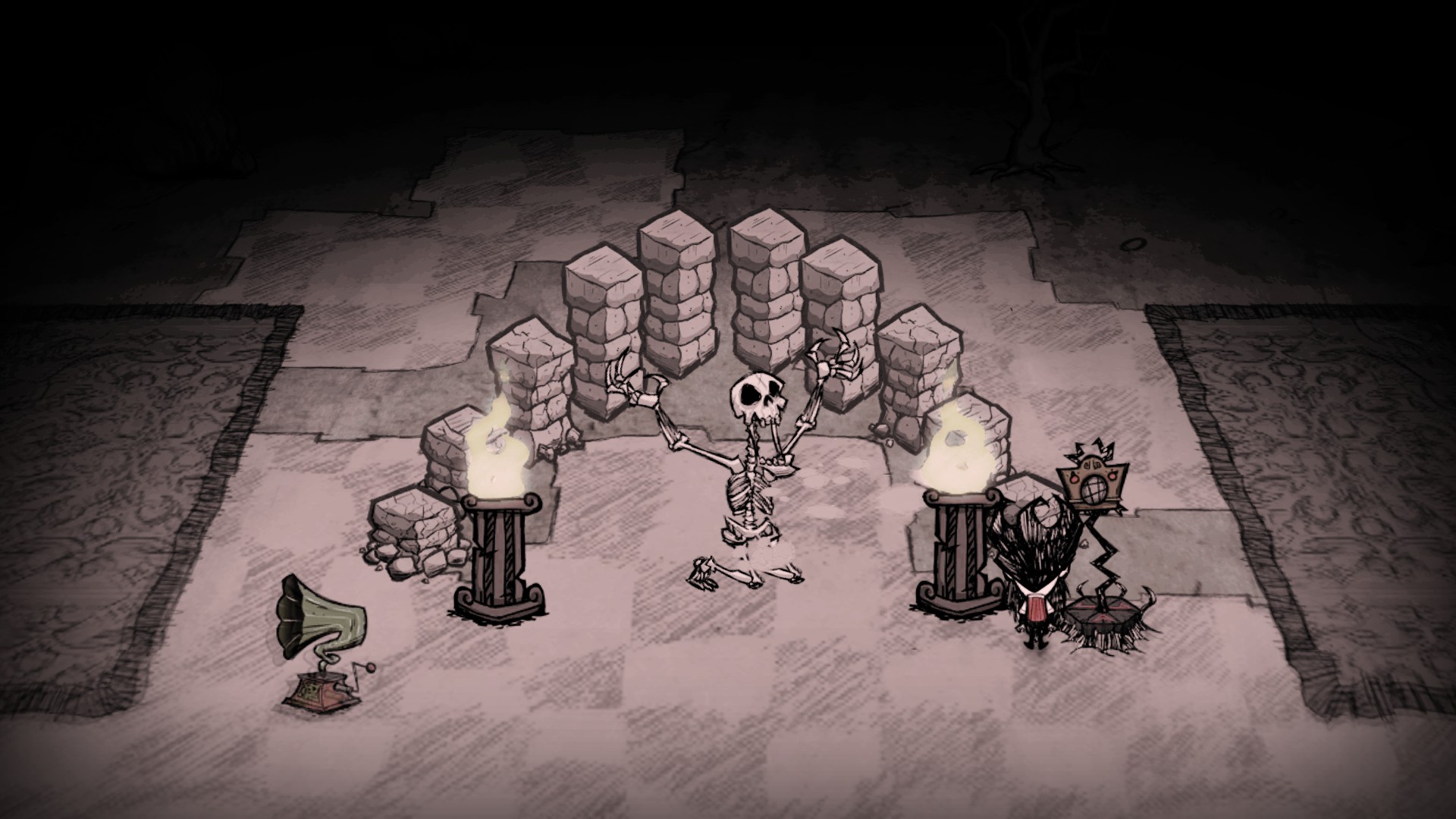 Базы don't Starve Hamlet