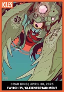 Официальный арт с королём крабов, сделанный во время трансляции разработчиков 30.04.2025