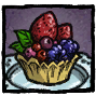 Berry Tart иконка профиля.png (9 КБ) Ягодное пирожное (Berry Tart) Woven - Common Установи на иконку профиля изображение восхитительного ягодного пирожного.