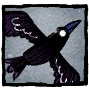 Чёрный ворон (Black Crow) Woven - Common Установи на иконку профиля изображение ворона.