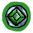 Green Moonlens Icon
