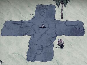 Island with dead pirates and a cross.jpg