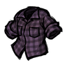 Tentacle Purple Lumberjack Shirt скин