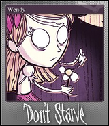 Lá bạc Steam Trading Card Wendy.