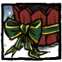 Ведро для праздничной ели (Festive Tree Planter) Woven - Classy Установи на иконку профиля изображение горшка с симпатичным бантом Зимнего банкета.