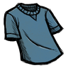 Cobaltous Oxide Blue T-Shirt скин