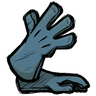 Cobaltous Oxide Blue Long Gloves скин
