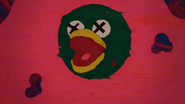 Around the climax of the episode we see Duck in an animation made from clay.