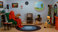 Living room, from the second episode