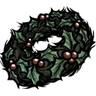 Spiffy Holly Wreath